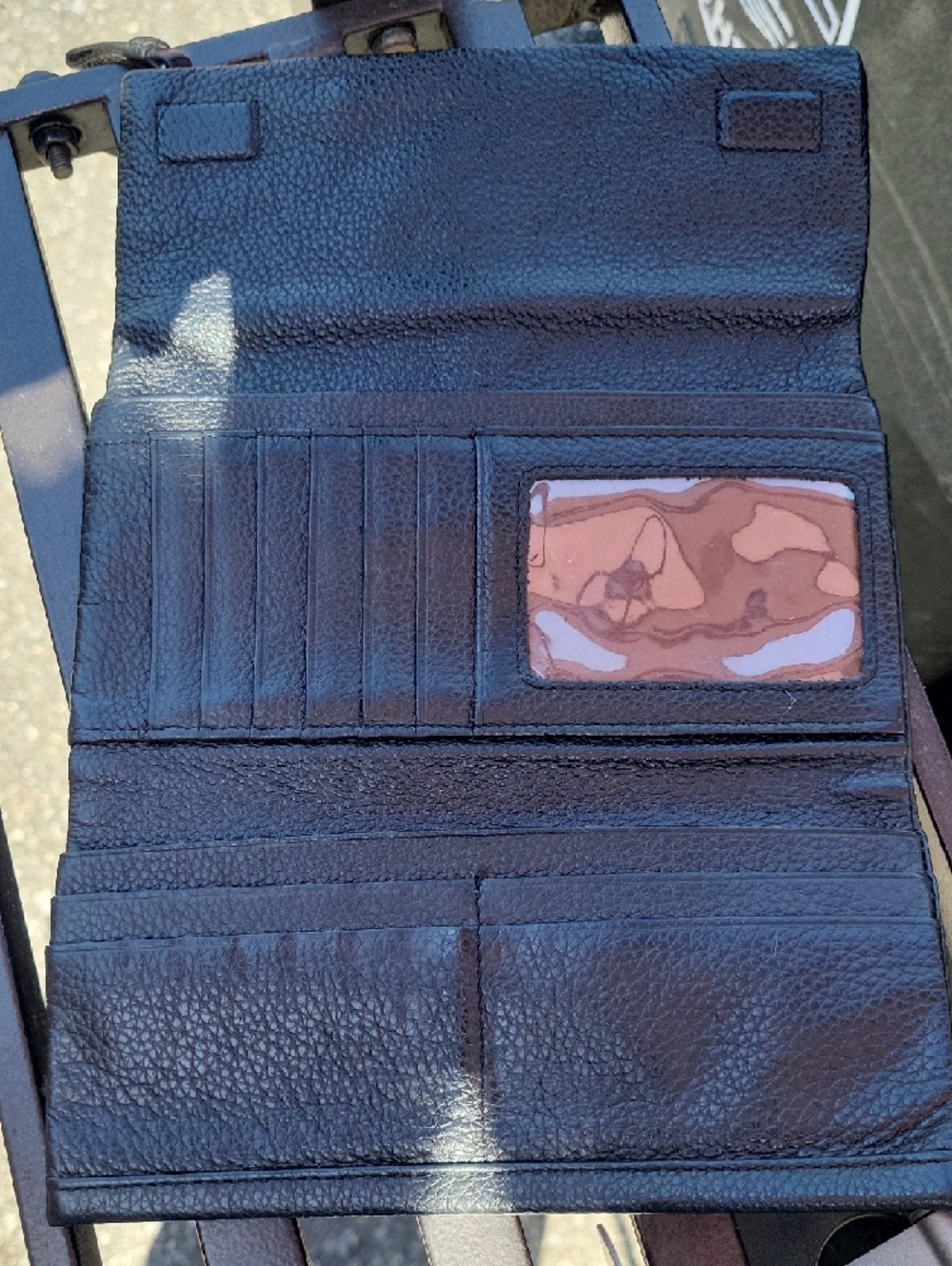 Womens Brighton Leather Wallet - Picture 6 of 16